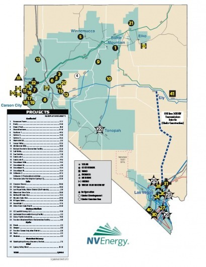 El multimillonario Warren Buffett compra NV Energy