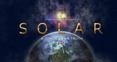 Anuncian la filmación del documental "Solar, una verdad conveniente"
