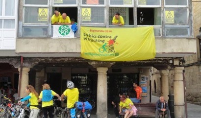 La #Ecomarcha contra el fracking llega a su ecuador