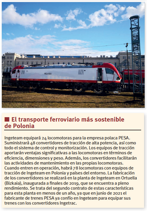 Ingeteam 50 años. Ferrocarril