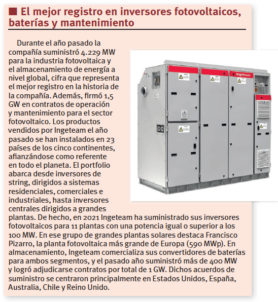Ingeteam 50 años. Fotovoltaica