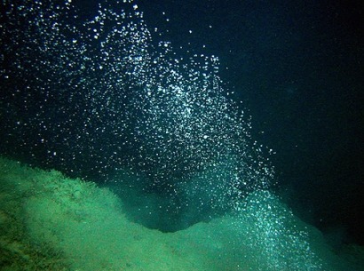 El cambio climático podría liberar ingentes cantidades de metano atrapado bajo el mar