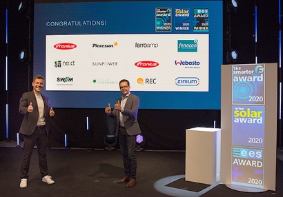Y los ganadores de los premios The smarter E, Intersolar y ees son…