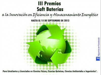 El almacenamiento de energía tiene premio