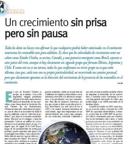 Un crecimiento sin prisa pero sin pausa