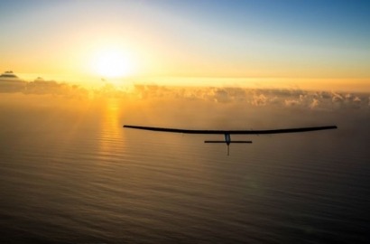 Solar Impulse II crossing Mediterranean bound for Egypt