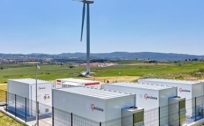 ACCIONA Energy starts up the first hybrid plant pairing a grid-connected wind farm with battery storage