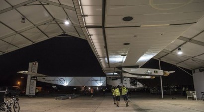 Solar Impulse team aims for Sunday take off from Cairo