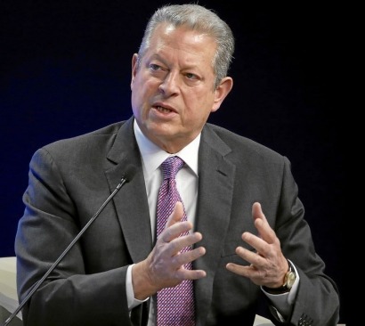 In Davos, former US VP Al Gore says price-parity of renewables is key to solving climate change challenges