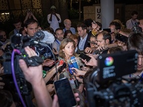 Ribera: "Queremos terminar la COP28 proporcionando al mundo lo que necesita"
Ribera: "Queremos terminar la COP28 proporcionando al mundo lo que necesita"