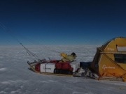 Llegan al Polo Sur con trineo ecoeficiente