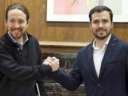 La transición energética, primer punto del acuerdo Podemos-IU
