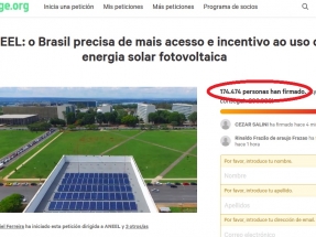 Una petición por el derecho a producir la propia energía ya tiene más de 170 mil firmas (y subiendo)