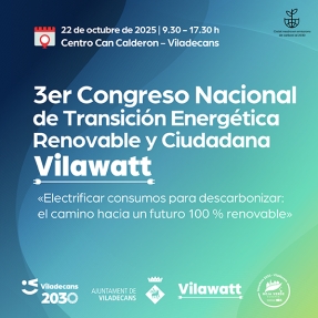 El Congreso Nacional Vilawatt situará el foco en la electrificación como motor de la descarbonización