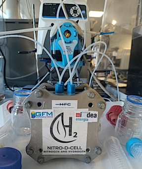 Valorización electroquímica de compuestos nitrogenados para la coproducción de hidrógeno y la depuración de aguas residuales