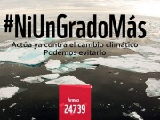 WWF exige a los candidatos políticos "compromisos concretos contra el cambio climático"