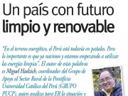 Un país con futuro limpio y renovable