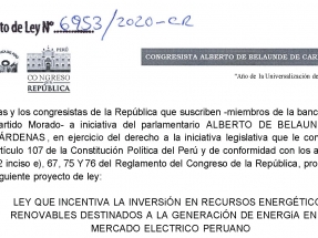 Diputados oficialistas presentan un proyecto de ley para incentivar las  energías renovables