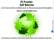 El almacenamiento de energía tiene premio