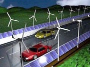 Renovables a pie de carretera
