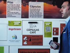 Ingeteam instala en Albacete la primera máquina de reciclaje de cápsulas de café del país Ingeteam instala en Albacete la primera máquina de reciclaje de cápsulas de café del país
