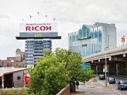 Solar and wind powered advertising in London