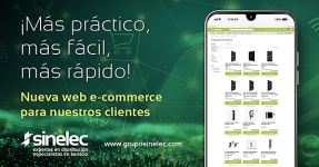 Grupo Sinelec lanza su nuevo e-commerce de venta de material para profesionales