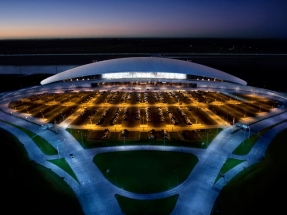 El aeropuerto de Carrasco, el primero en la región en inaugurar una planta fotovoltaica