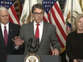 Rick Perry sworn in as U.S. Energy Department secretary