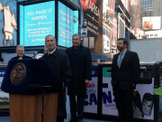 New York City launches solar-powered, public space recycling effort