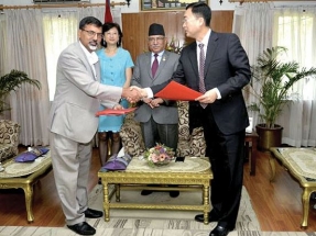 Nepal and China to collaborate on hydroelectric project