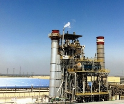 One of first solar-gas hybrid plants in the world goes live