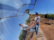 El nuevo recorte reduce casi a la mitad la rentabilidad de la termosolar 
 