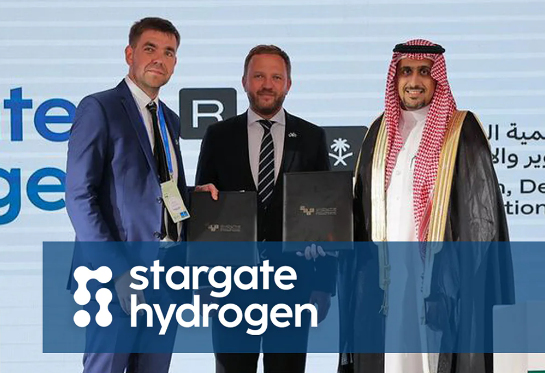 Stargate Hydrogen signs MoU with Saudi Arabia’s Research, Development, and Innovation Authority 