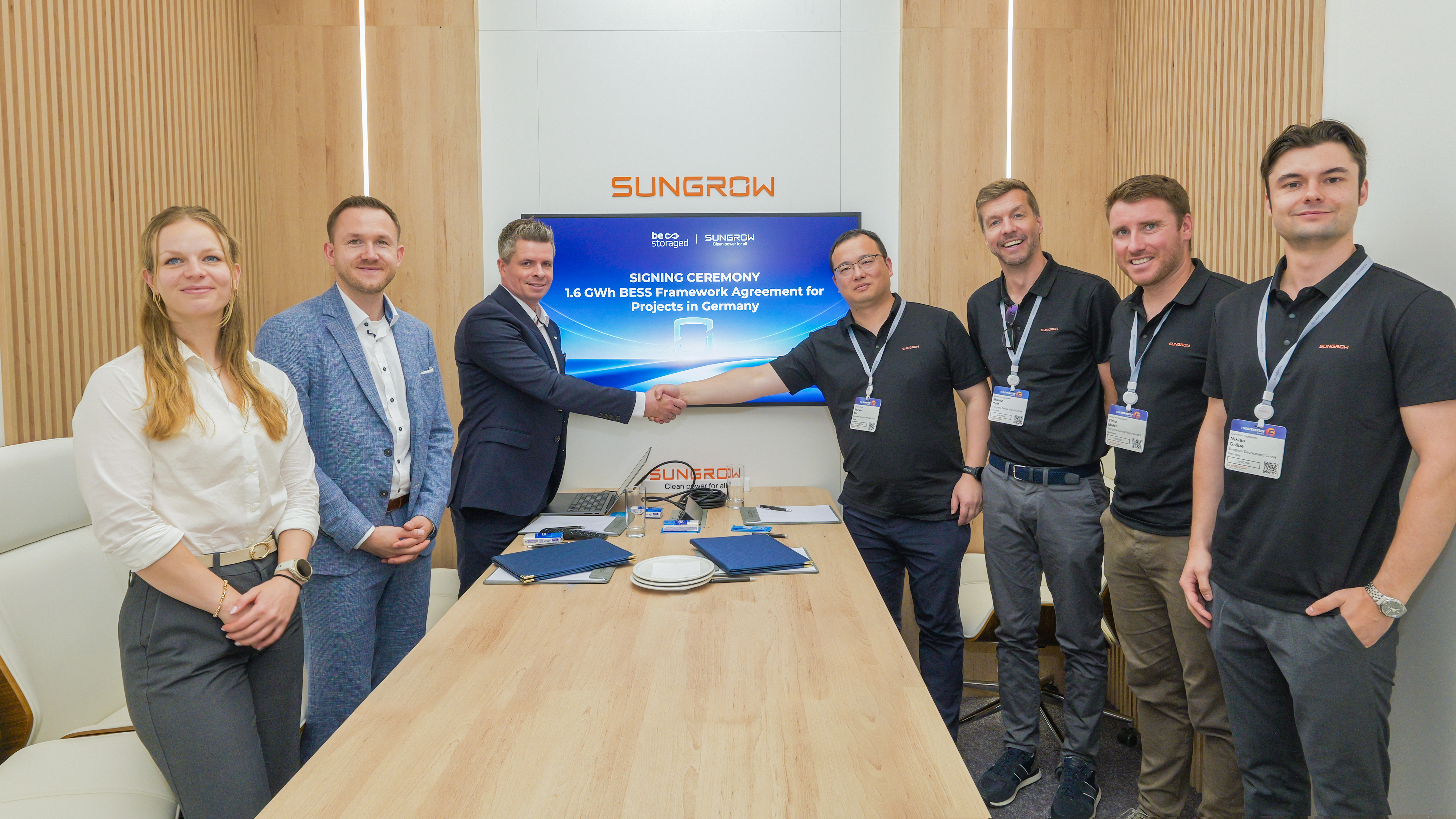 Sungrow y be.storaged preparan 1,6 GWh de almacenamiento en baterías en Alemania