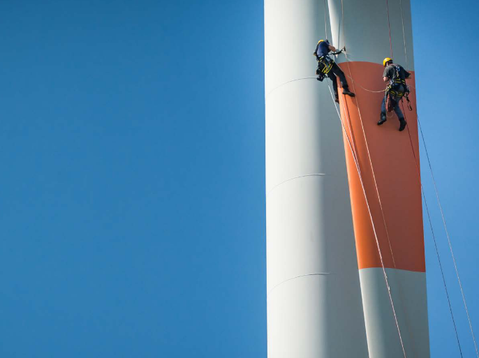 
La industria eólica vasca apuesta por extender la vida útil de los aerogeneradores

