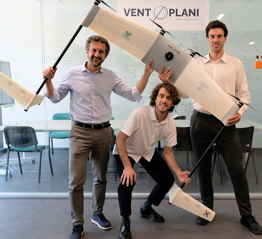 Airborne Wind Energy Company Ventoplani Takes Flight 
