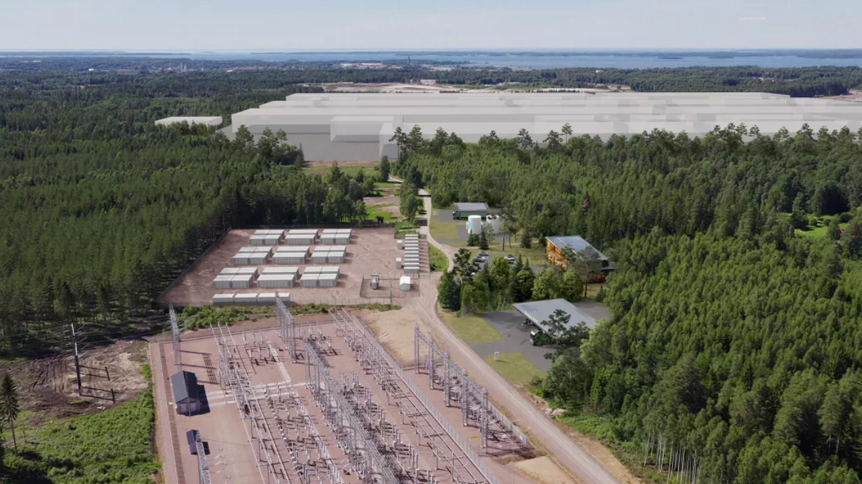 Volvo lleva las baterías más allá del vehículo con un sistema de 260 MWh